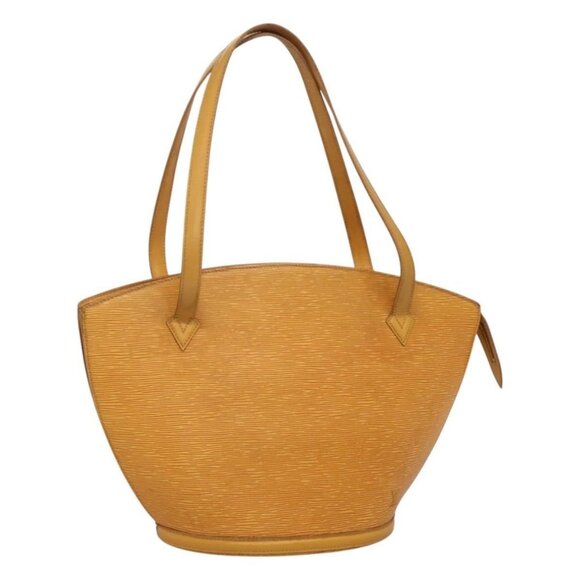 Authentic LOUIS VUITTON Epi Saint Jacques Shopping Shoulder Bag Yellow M52269